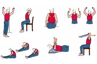 physical exercise for thoracic osteochondrosis